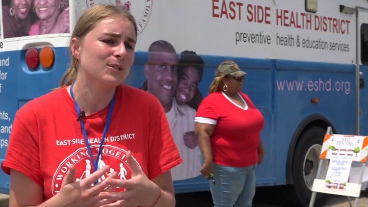 East Side Health District provides screenings to community at free health fair in East St. Louis