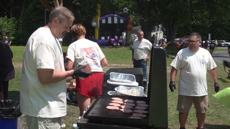 Community cookout in Luzerne County brings neighbors together for an afternoon of summertime fun