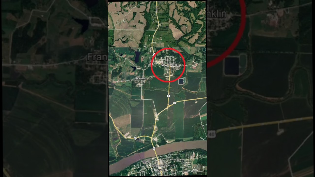 How Missouri moved an entire city #geography