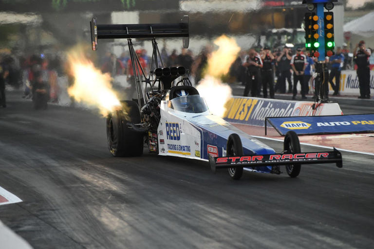 Shawn Reed returns to site of NHRA crash still searching for answers