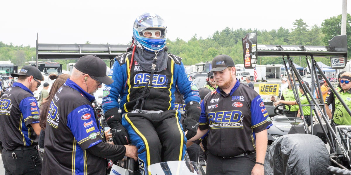 Shawn Reed returns to site of NHRA crash still searching for answers