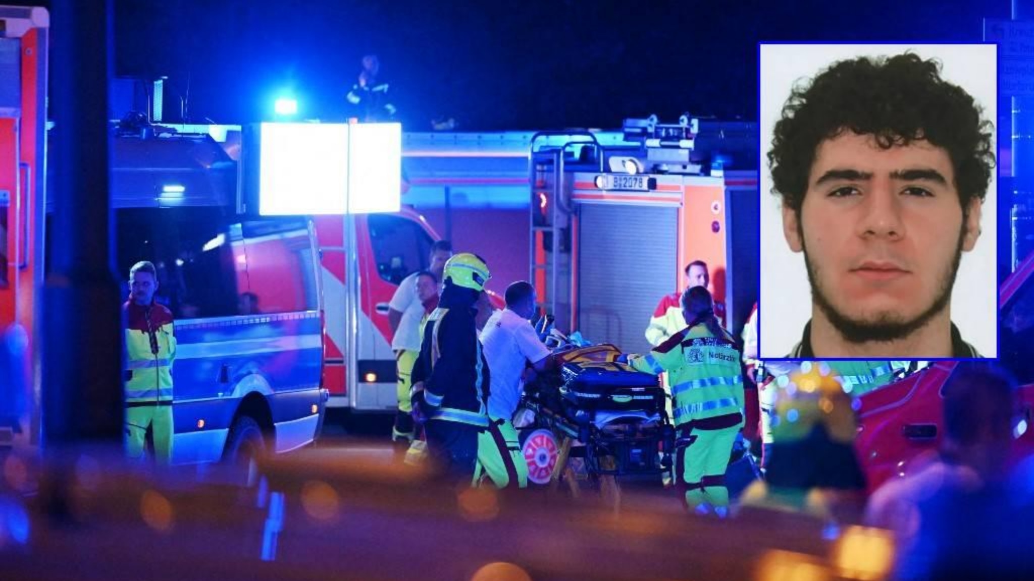 combo Berlino, attentato sulla folla del pride - presunto attentatore