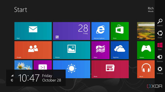 Windows 8 Charms