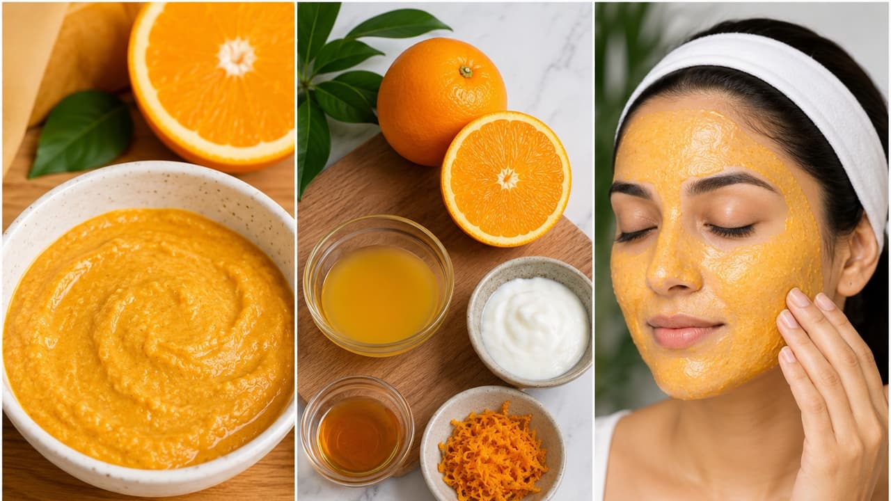 DIY beauty: Turn homegrown oranges into a skin-brightening face pack