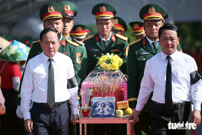 Đưa 34 liệt sĩ hy sinh ở mặt trận Vị Xuyên về với đồng đội