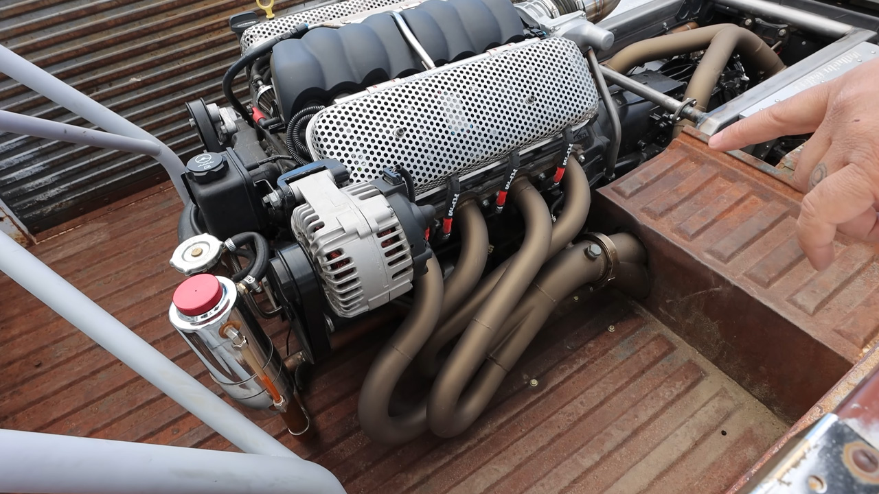 Building the ultimate Corvair LS engine swap rat rod truck
