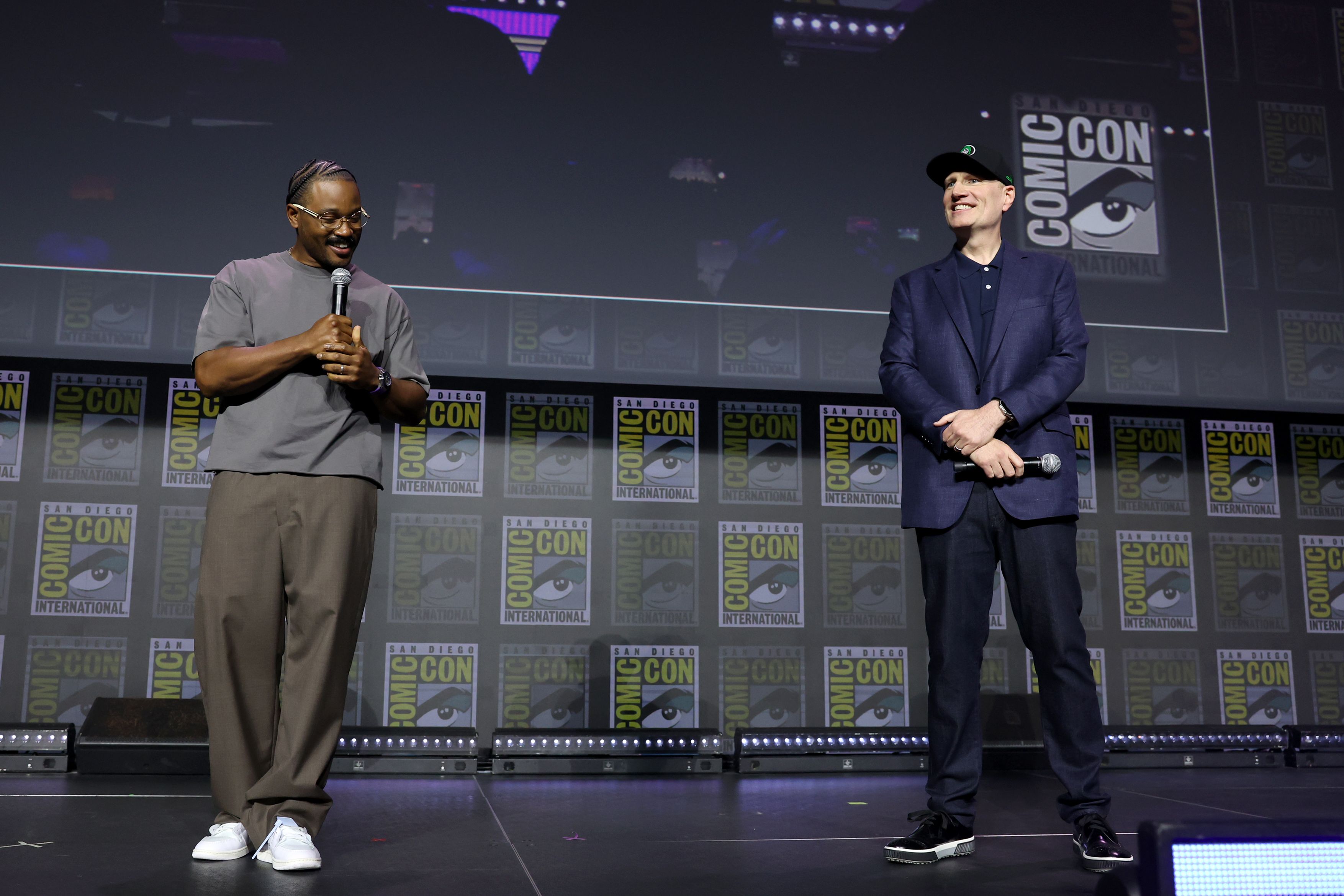 Marvel Studios revealed the new Ghost Rider and Black Panther at San ...