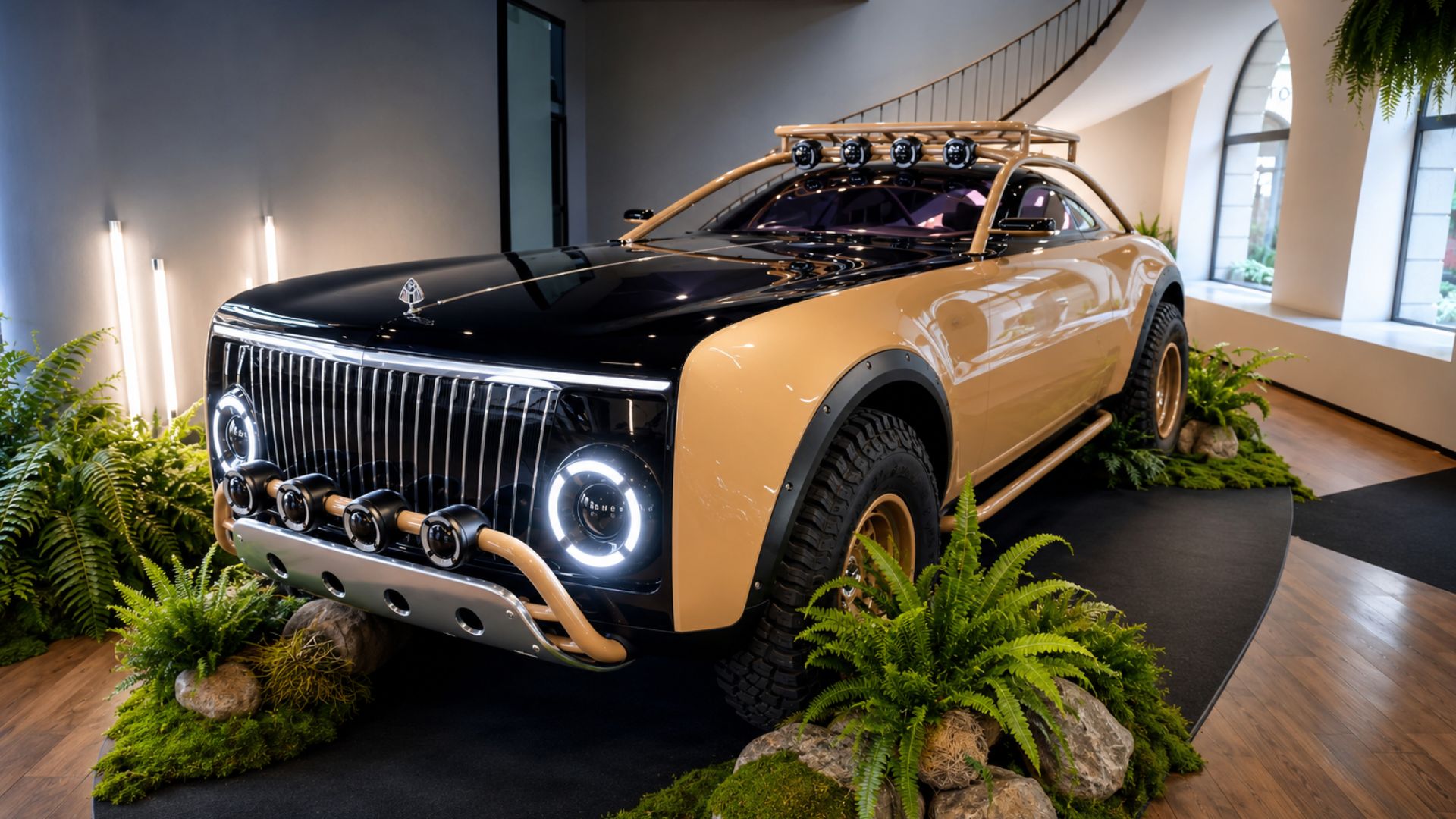 Project Maybach turns luxury into an off-road concept