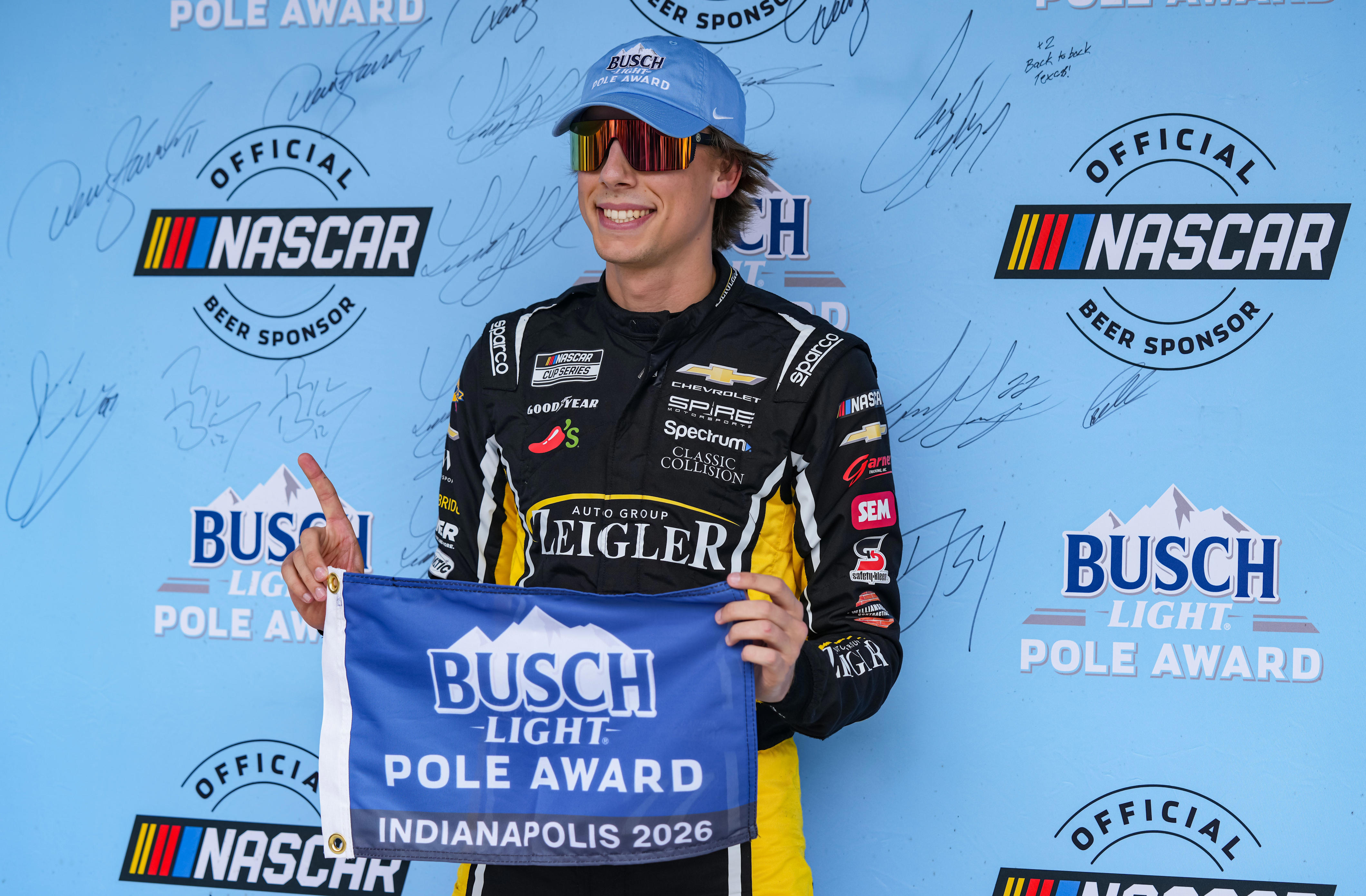 NASCAR at Indianapolis, starting lineup for 2026 Brickyard 400