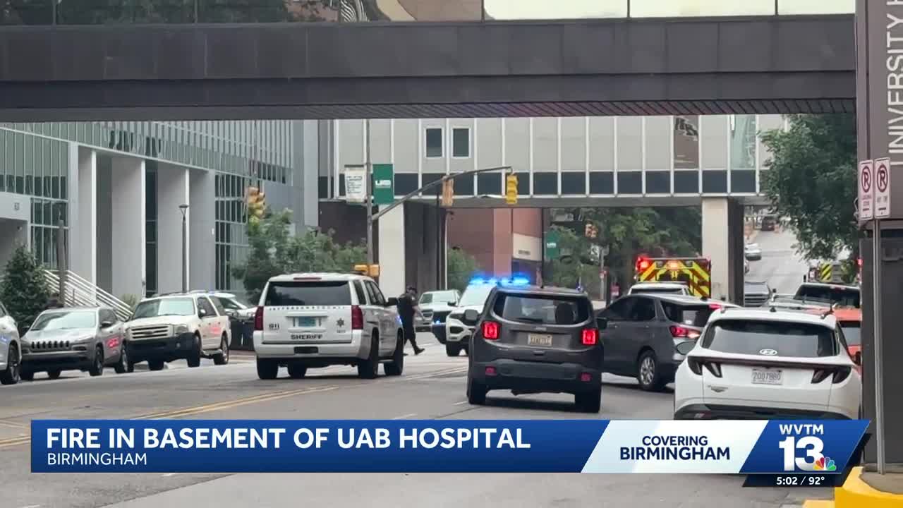Crews extinguish UAB Hospital basement fire; no injuries reported