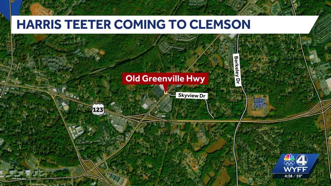 Harris Teeter grocery store coming to Clemson, SC