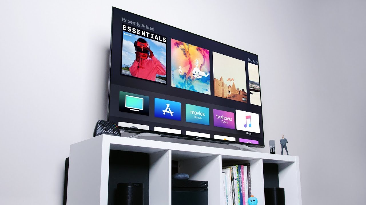 Inside my compact 4K TV and entertainment setup