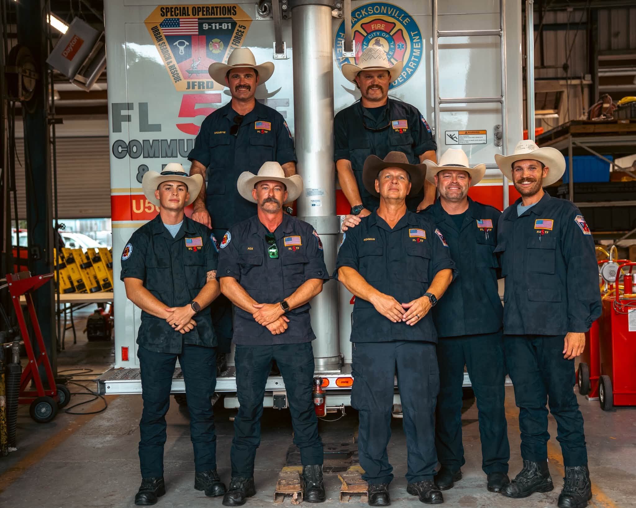 Jacksonville firefighters return home after Texas flood deployment