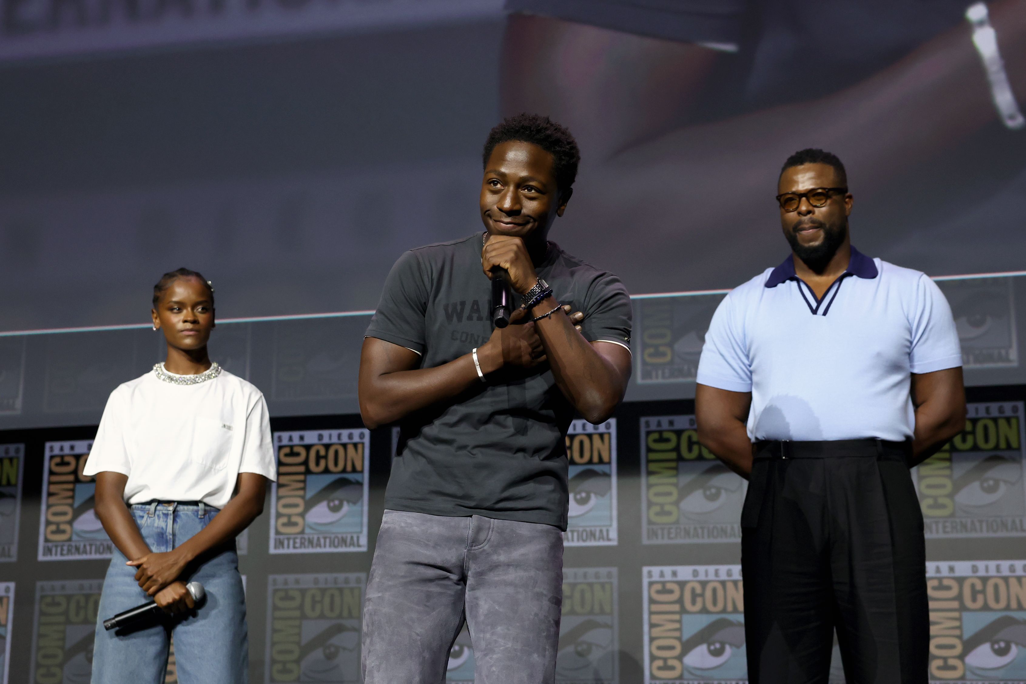 Marvel Studios revealed the new Ghost Rider and Black Panther at San ...