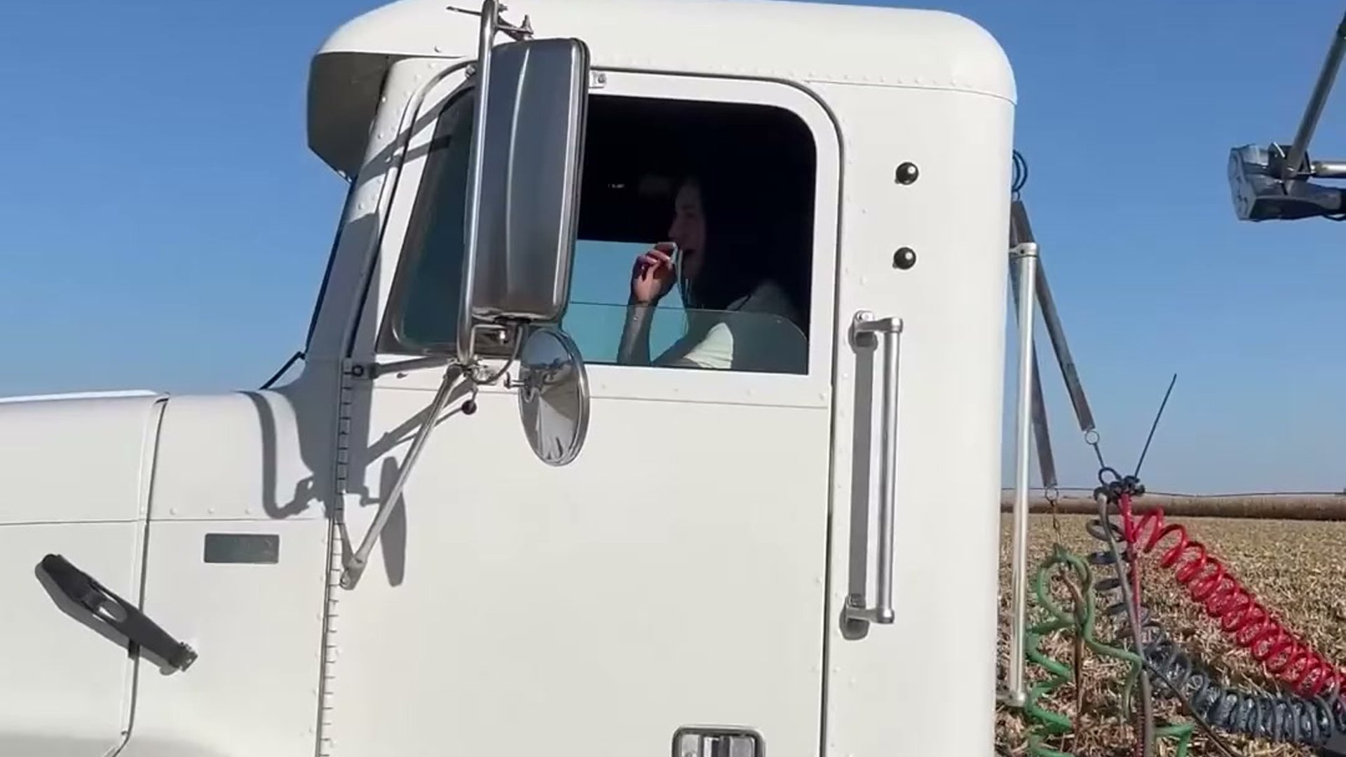 Still learning as a rookie semi driver