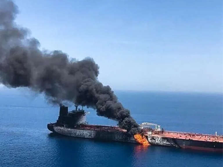 US-Israel-Iran war latest news: Oil tanker explodes in Strait of Hormuz ...