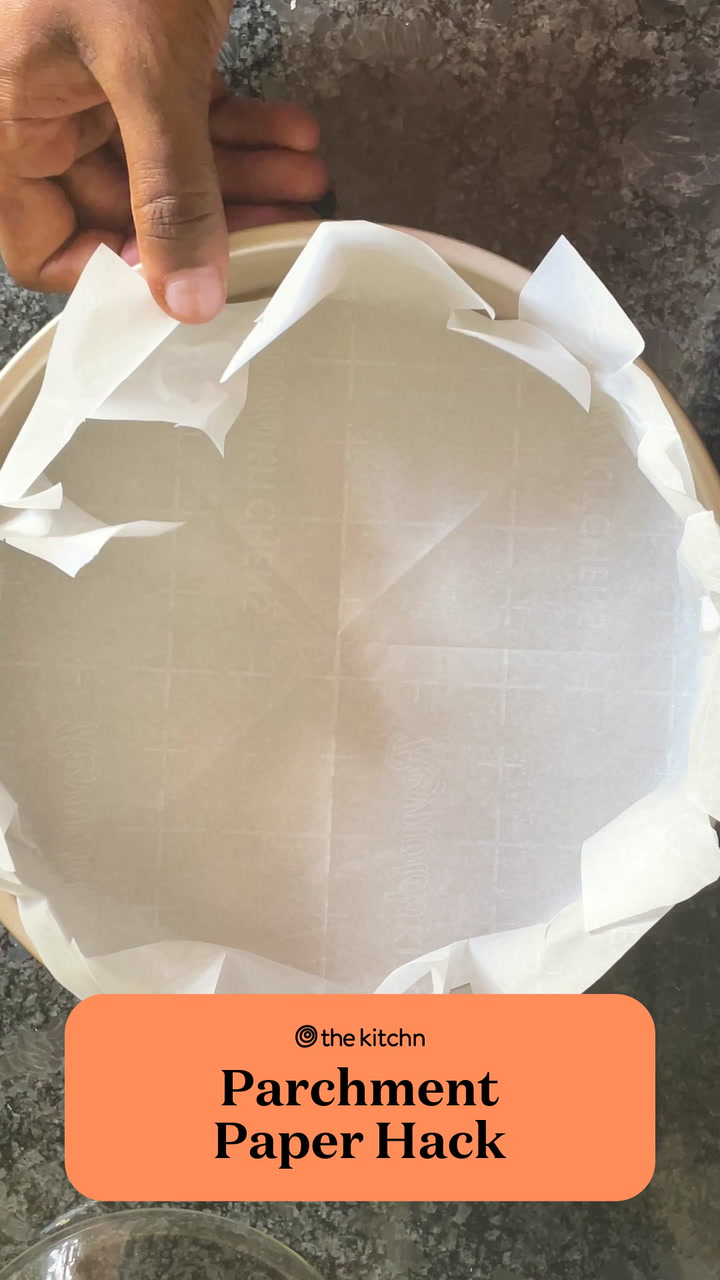 How to perfectly line a square pan with parchment paper