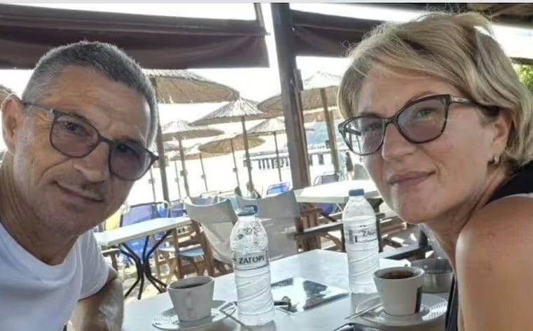 Ljubisa Karovic and his wife Svetlana Karovic - Facebook