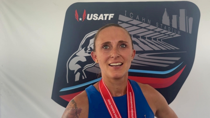 Shelby Houlihan takes 2nd in 5000m, speaks on mid-season reset ...