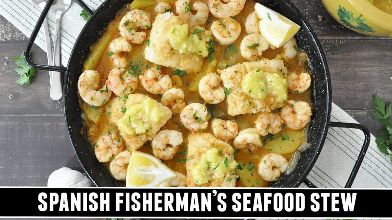 Spanish fisherman’s seafood stew recipe