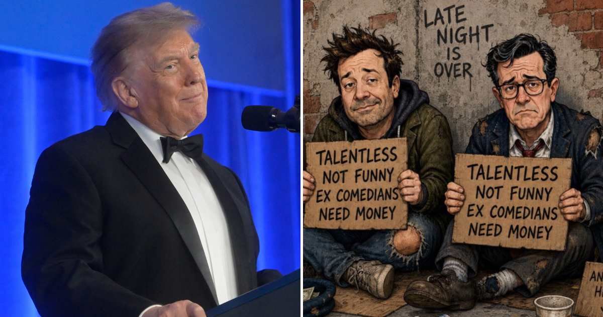 Trump shares AI-generated posts mocking Fallon, Colbert and many more ...