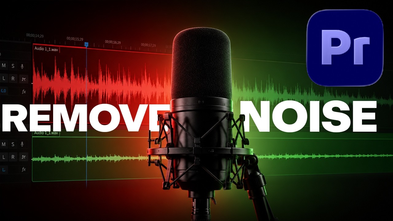 How to remove background noise in Premiere Pro