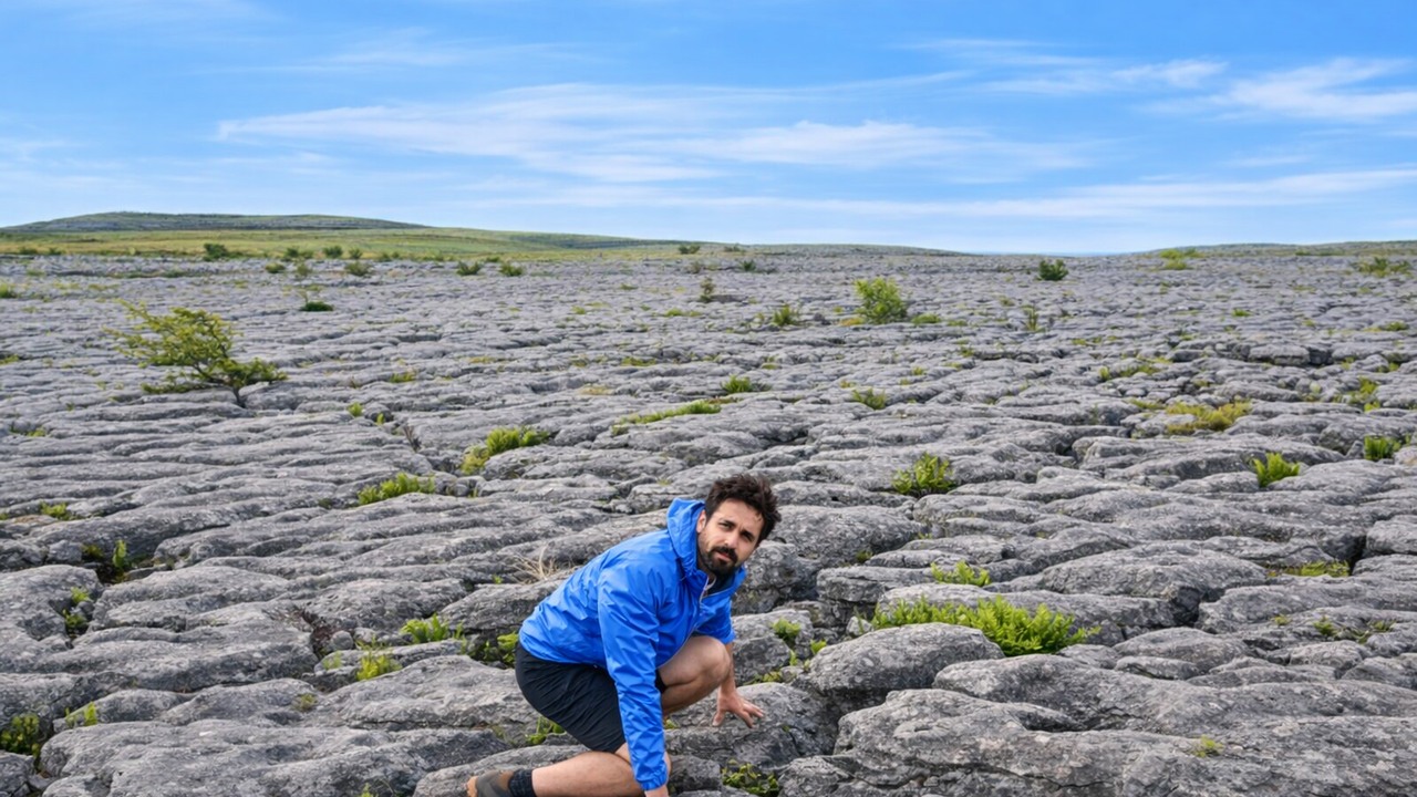 Locals said these rocks were petrified warriors. Google Earth led him ...