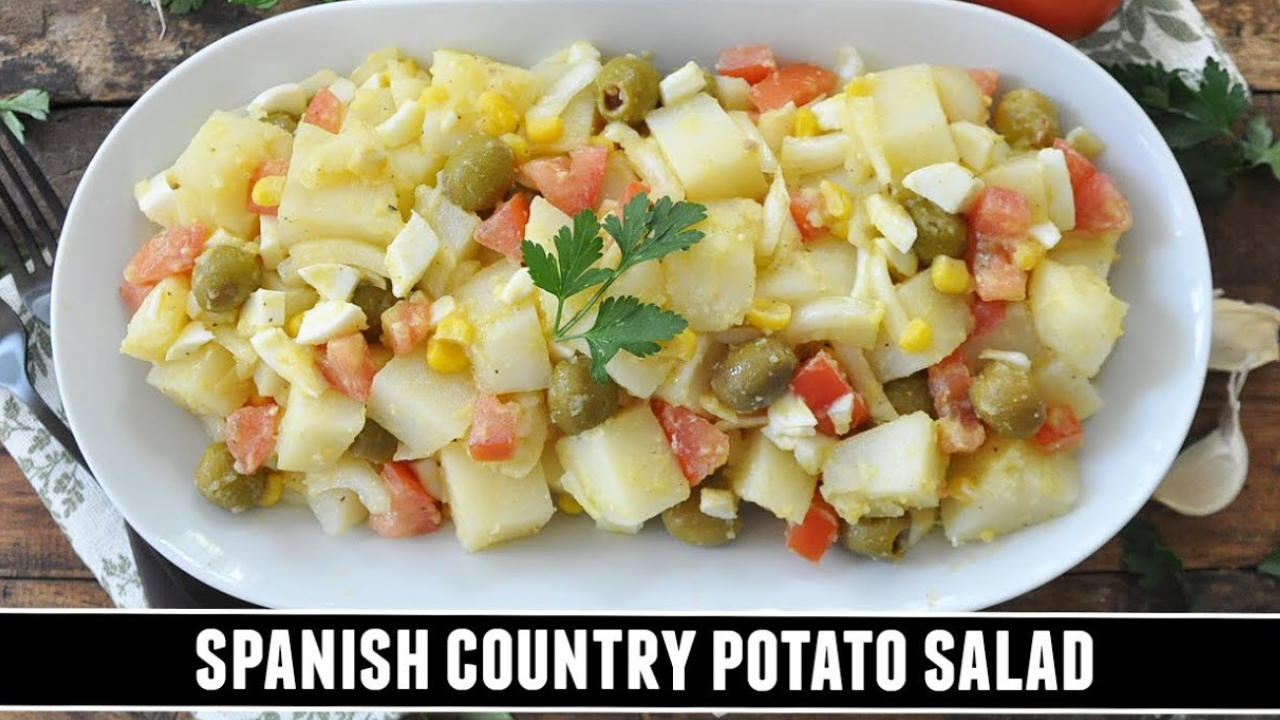 Spanish country potato salad recipe