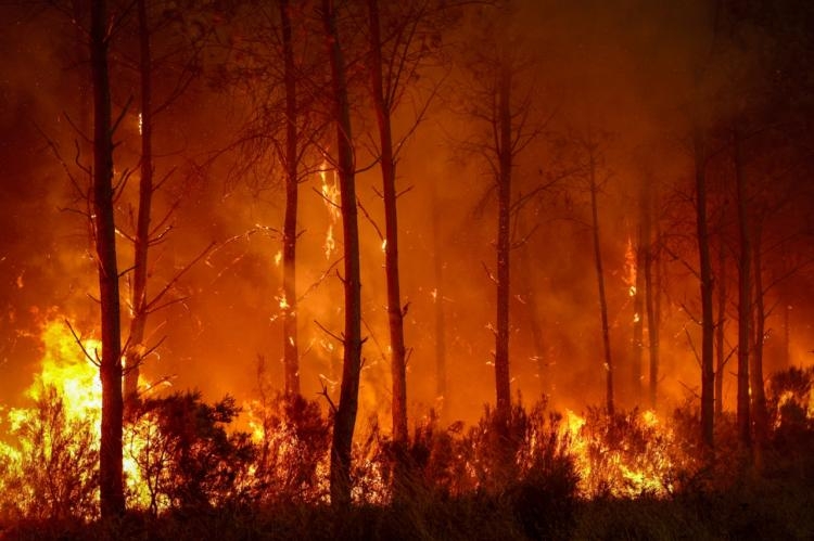 Carte Visualisez La Propagation Des Incendies En Gironde Et Dans Les 