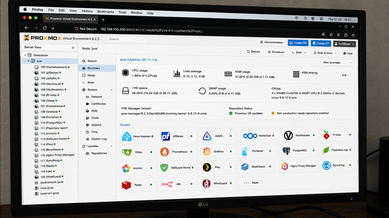 6 self-hosted apps that are better with Proxmox