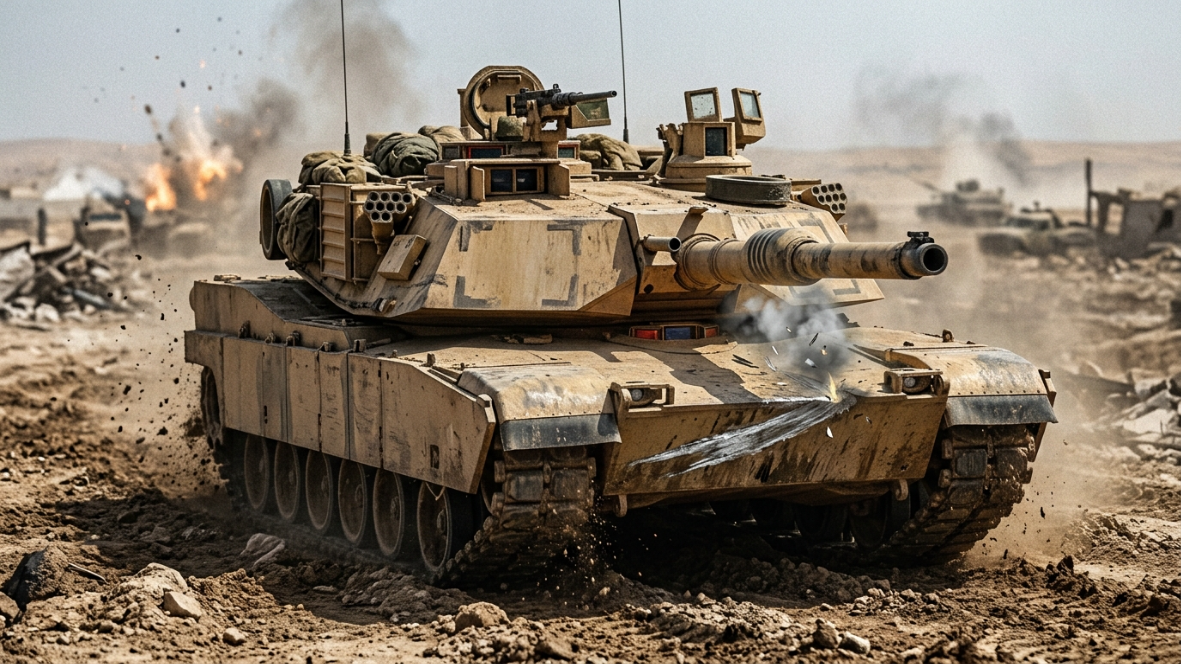 Abrams shell shattering claims collapse under real test data