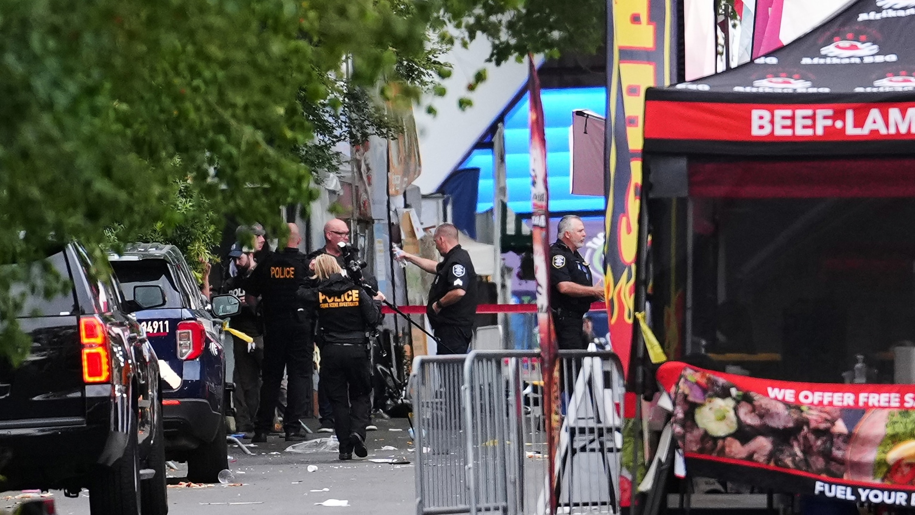 'Horrific violence': 3 dead, 4 hurt in shooting at food festival