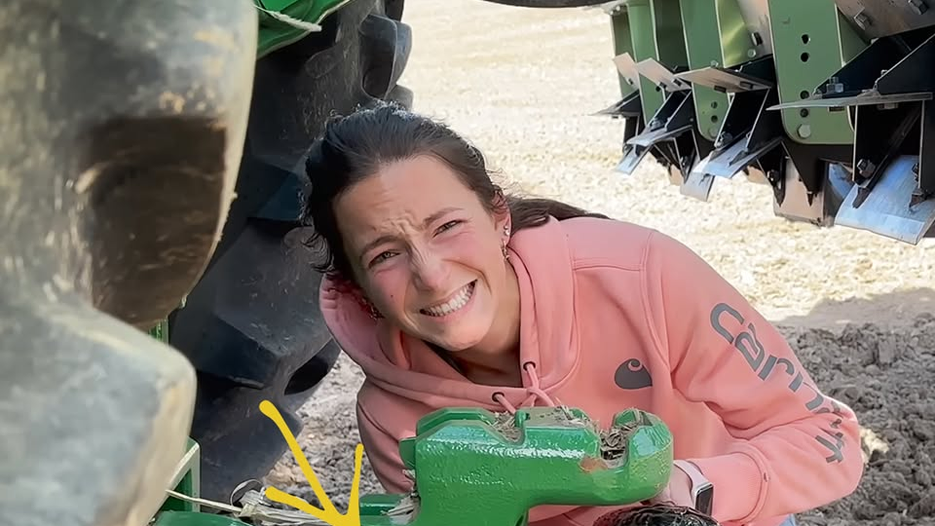 When the tractor gets stuck