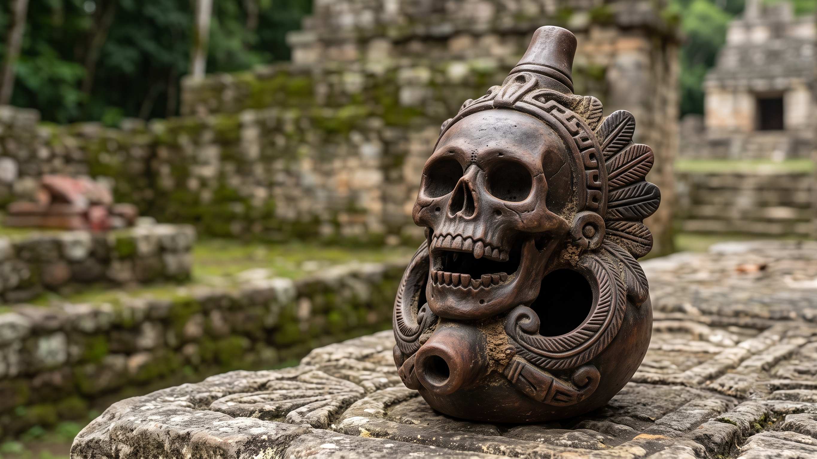 The Aztec death whistle produced a sound that terrified enemies before ...