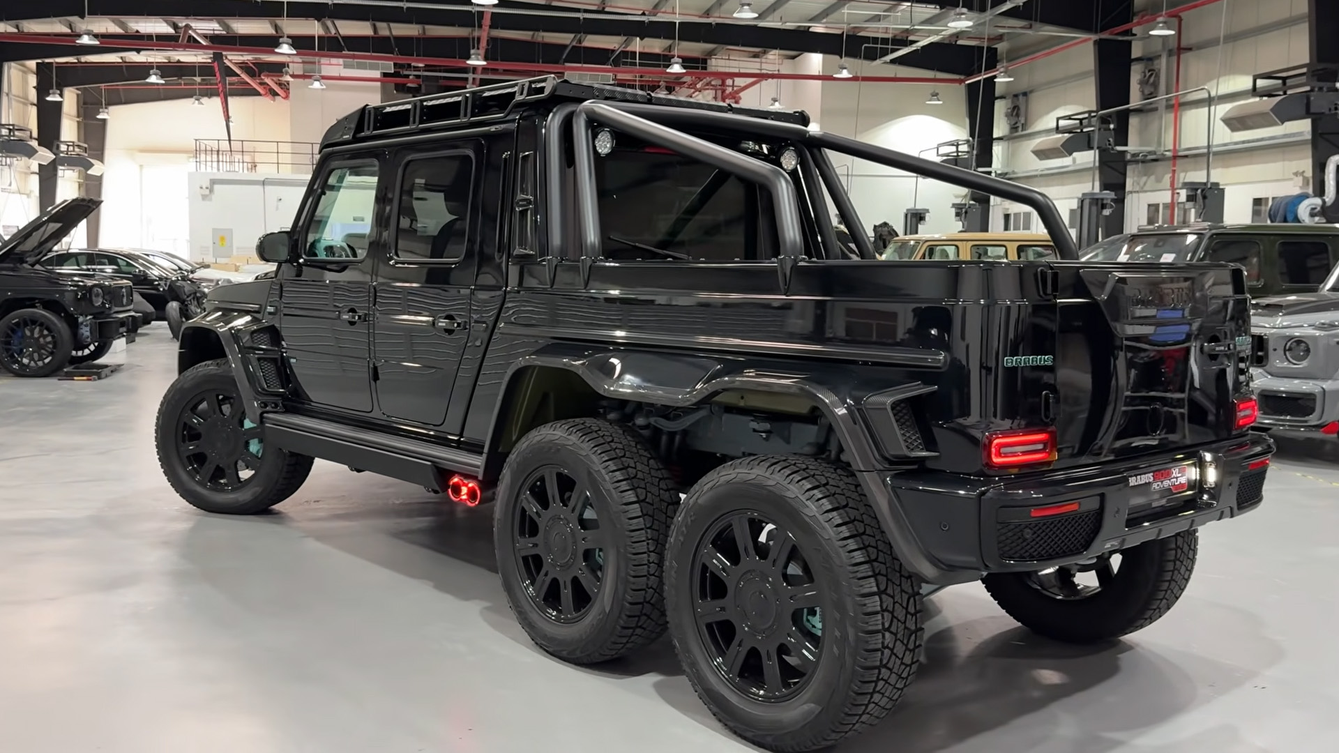 Meet the custom Brabus G900 six by six