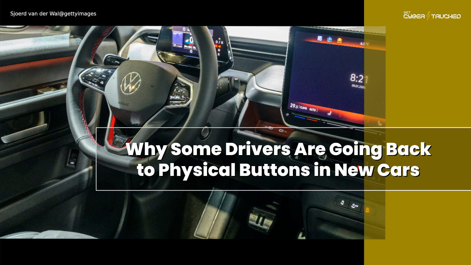 Why some drivers are going back to physical buttons in new cars