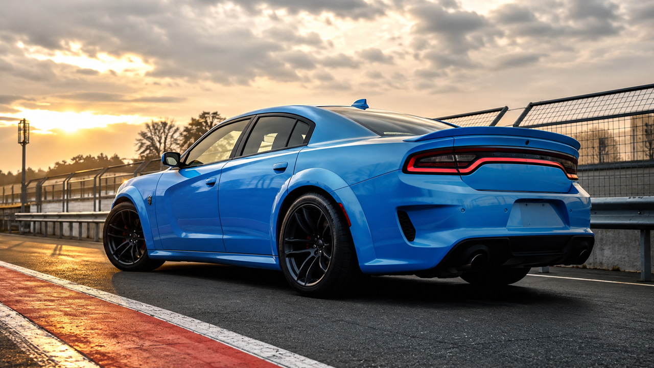 Can a Hellcat handle snow on a German track?