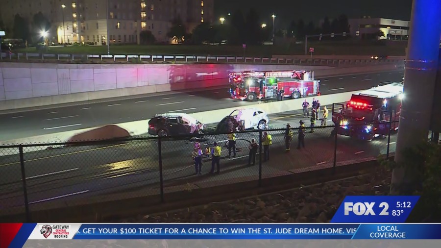 Two dead, one injured in wrong-way I-64 crash