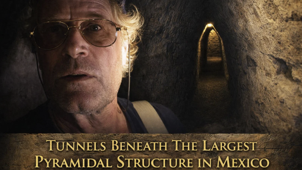 Exploring the vast tunnels beneath Mexico’s largest pyramid