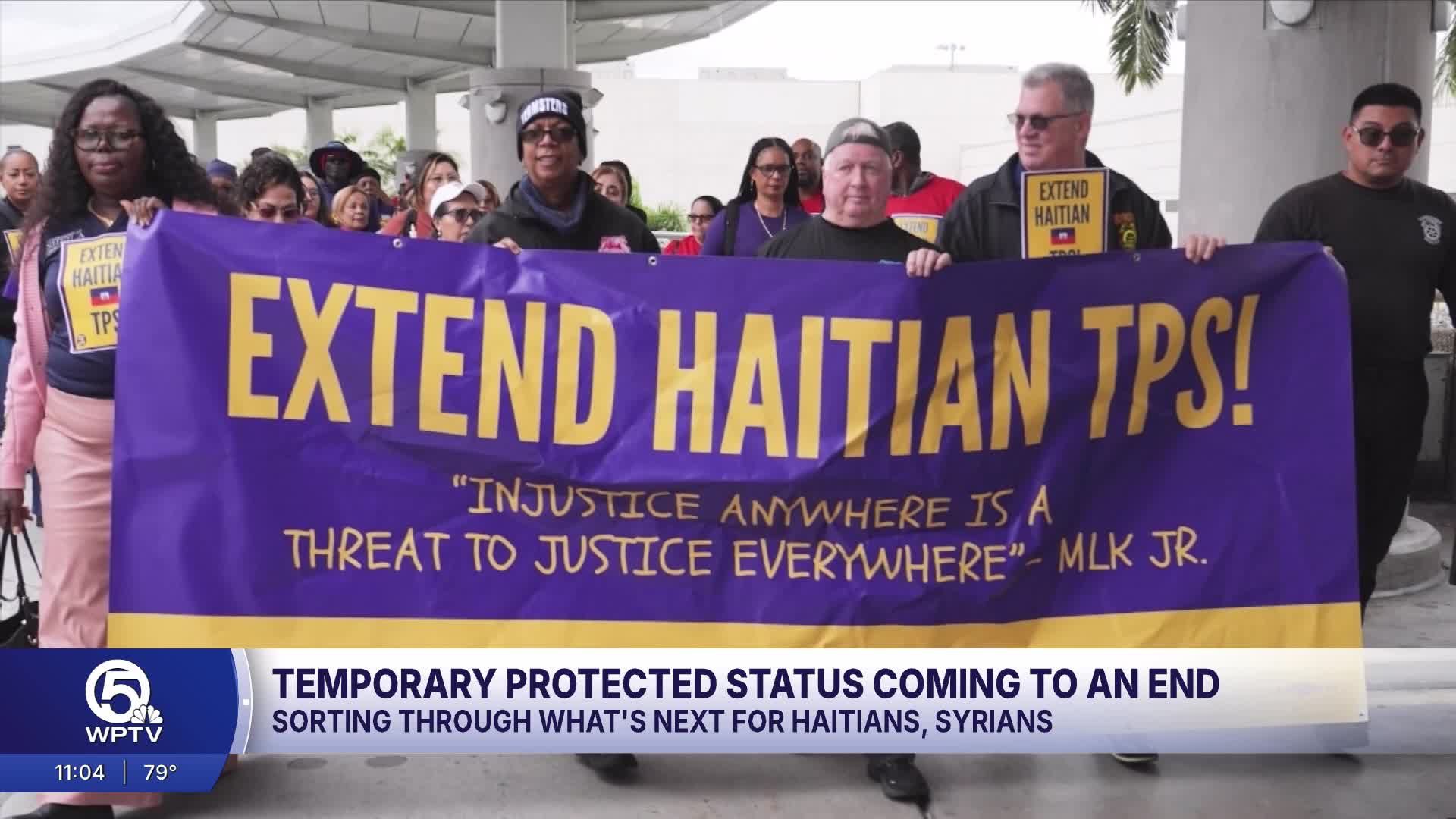 Temporary protection status ending for thousands of Haitians