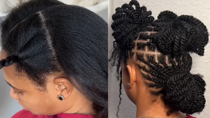 How to create mini twists step by step