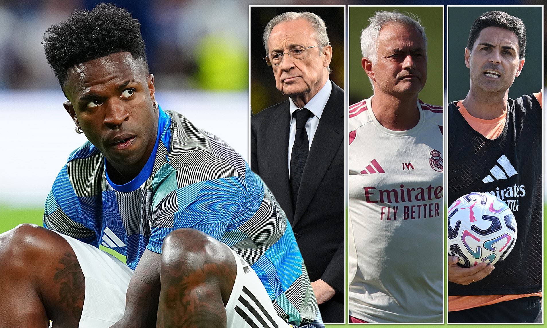 Vinicius Junior stays away from Real Madrid training as transfer saga rumbles on