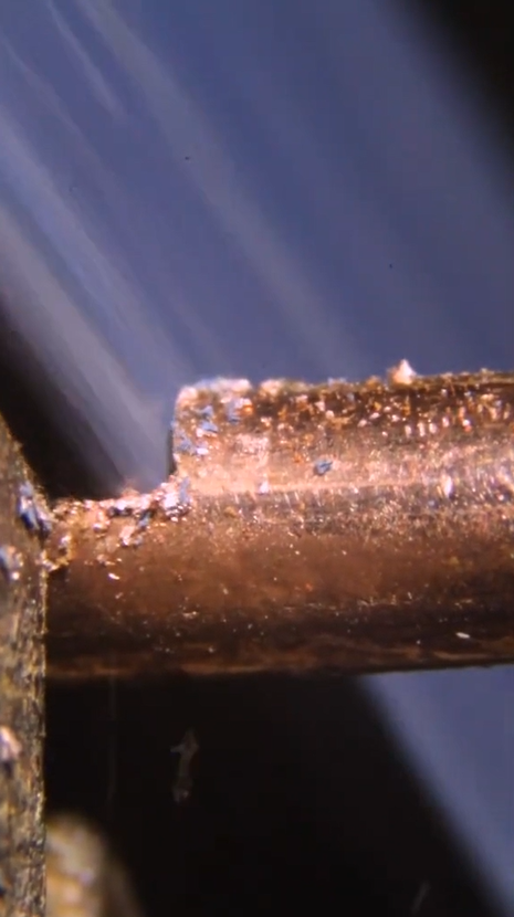 Mesmerizing metal details revealed in macro view