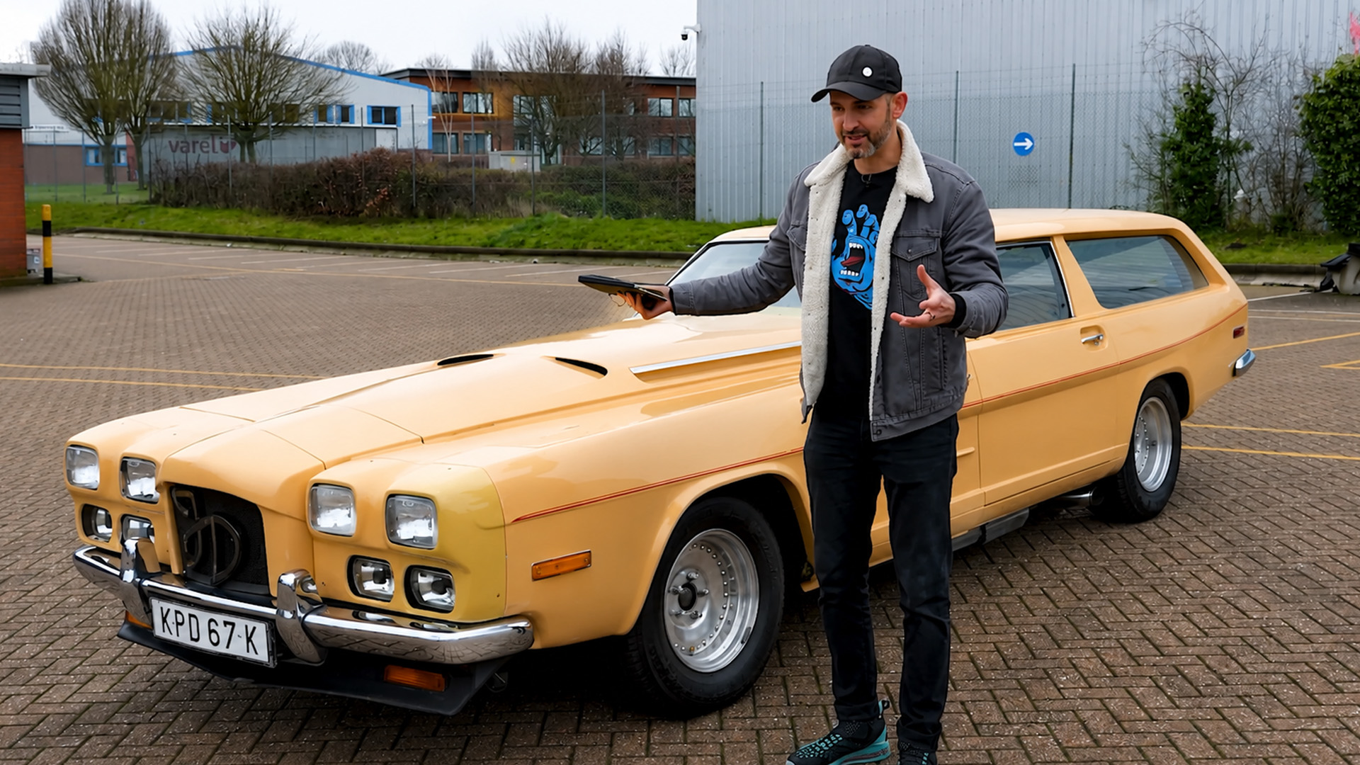 This classic car combines retro design with a V12 engine