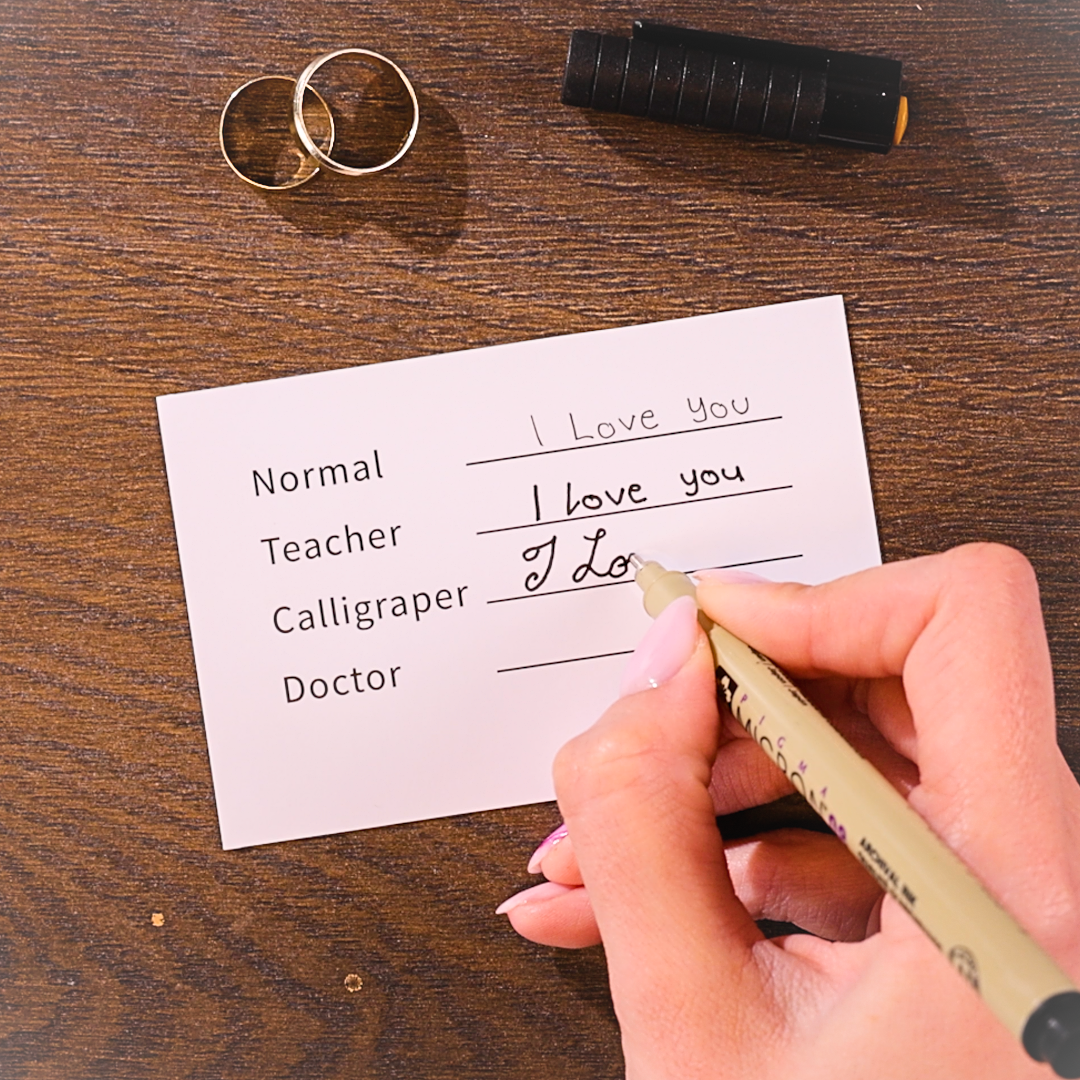 Which handwriting style are you? 😂