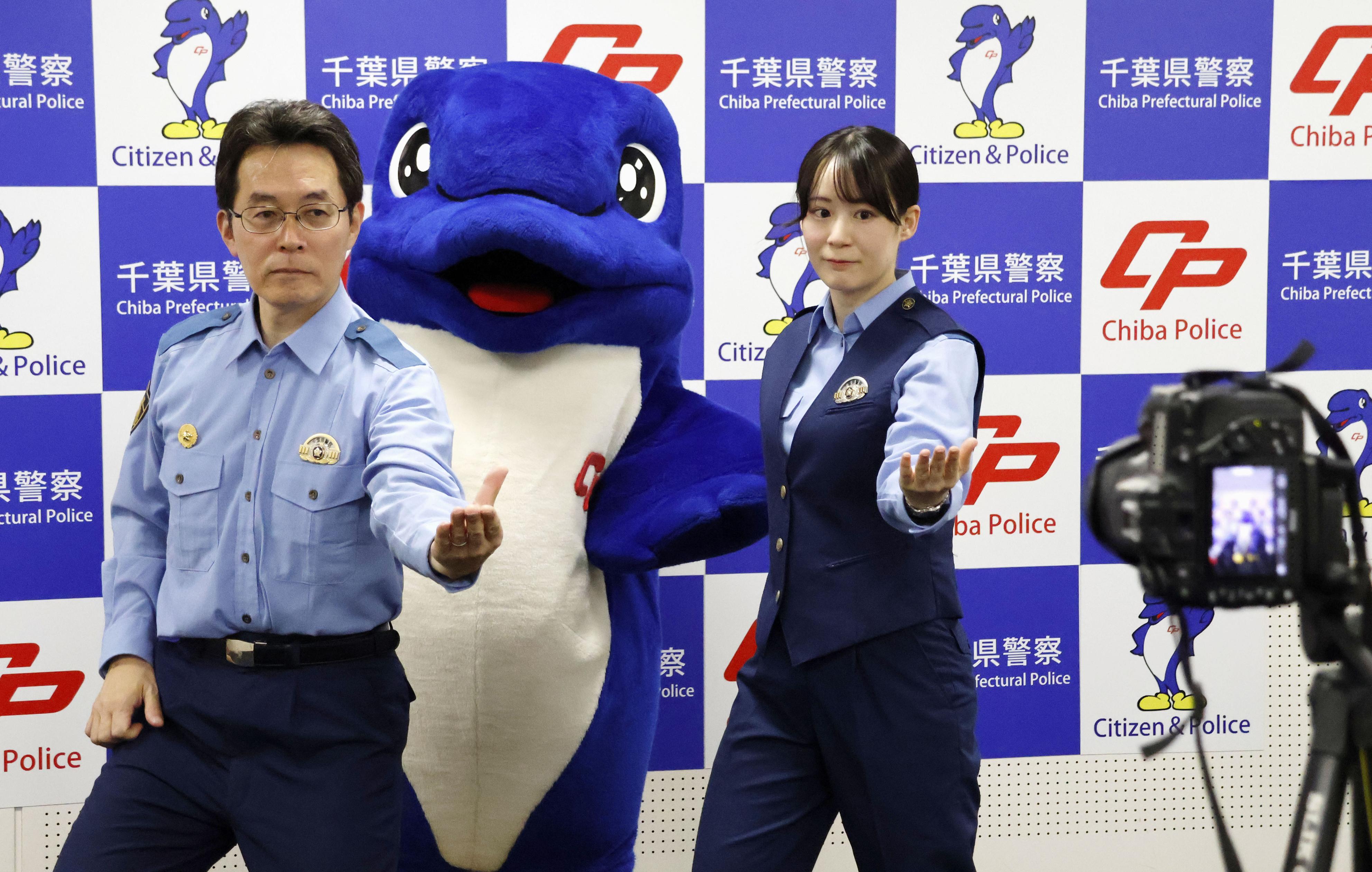 千葉県警「踊ってみた動画」話題 450万回再生、啓発にも