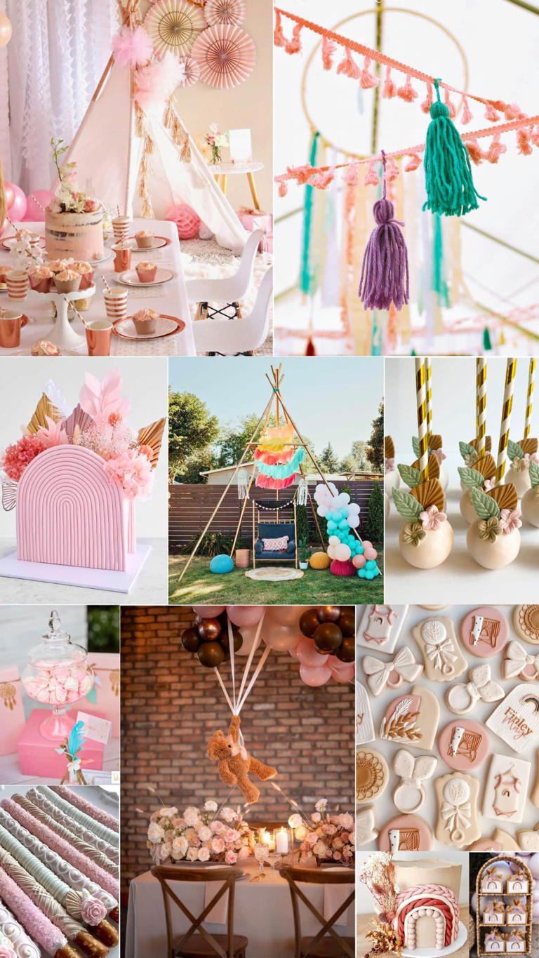Boho baby shower theme: 75 inspiring ideas to use