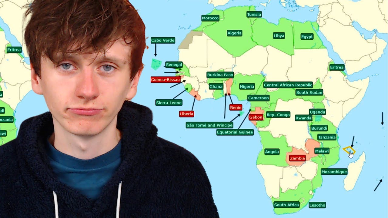 I played geography games for 1 hour without stopping