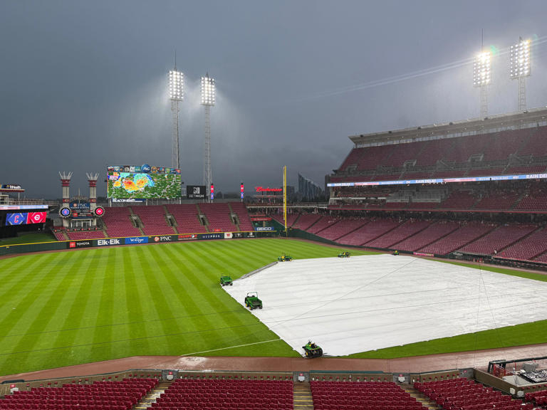 The Reds vs. Guardians game was rained out. What you need to know