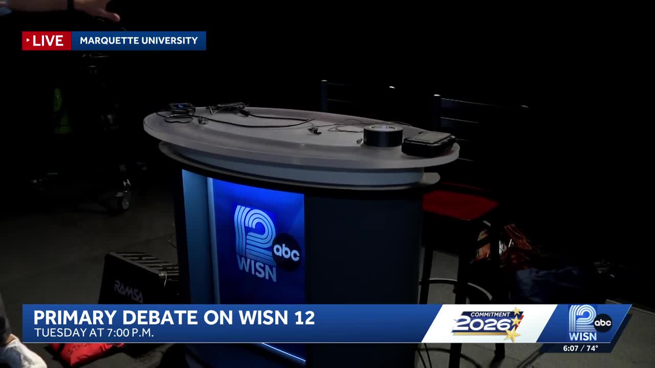 Stage is set for Tuesday night's Democratic primary debate for governor ...